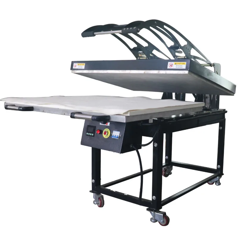 
80*100 cm Large Format Manual Sublimation Heat Press Machine For Sale 