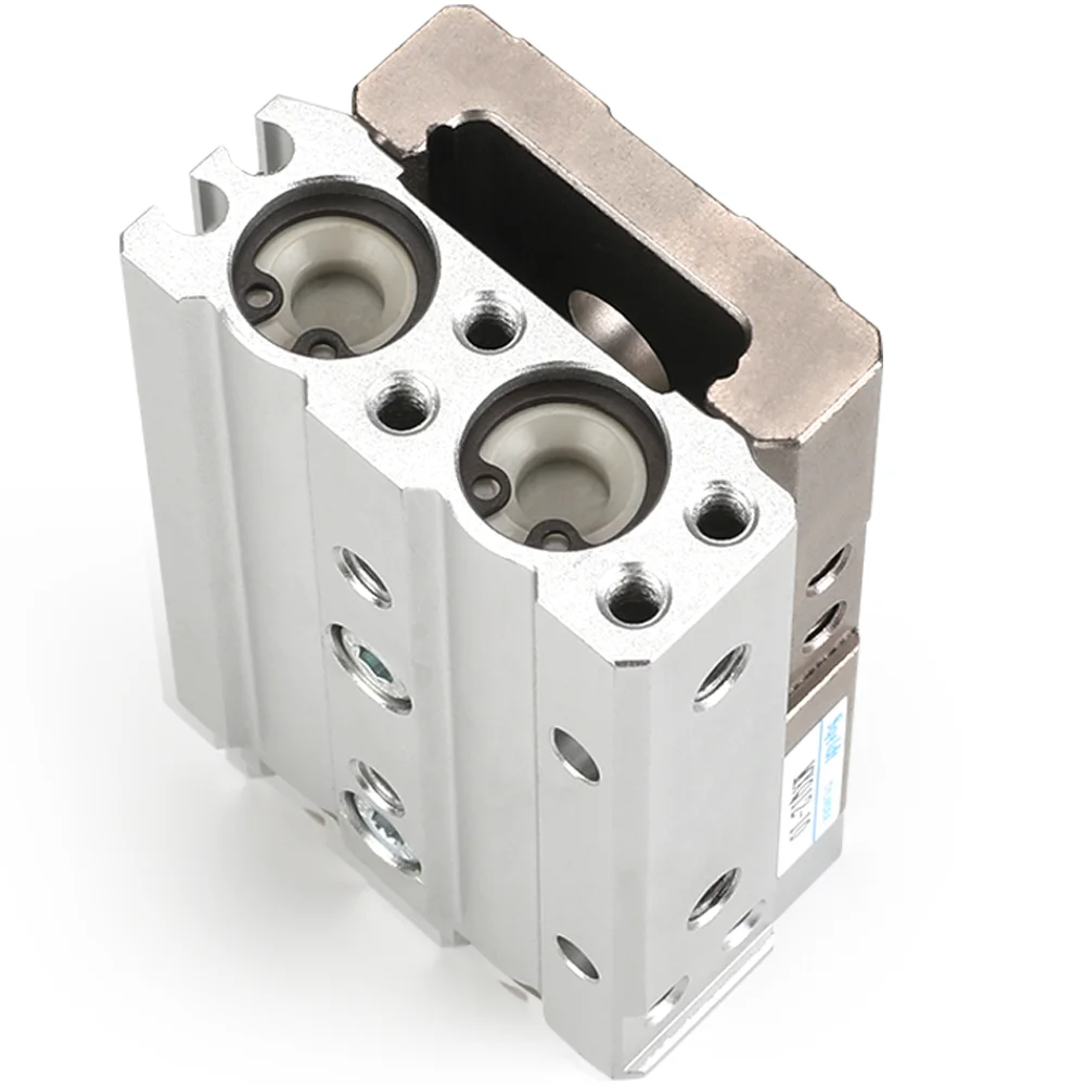 MXQ series pneumatic slide cylinder with guide rail MXQ16