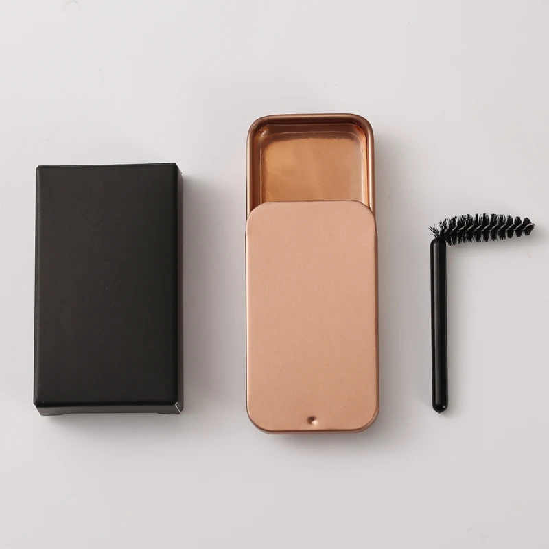 Eyebrow shaping brow soap with brush natural , box soap brows , clear brow soap packaging