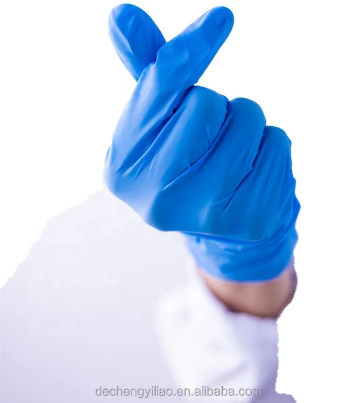 Customized Production 5 Mil 6 7 8 mil Nitrile Gloves