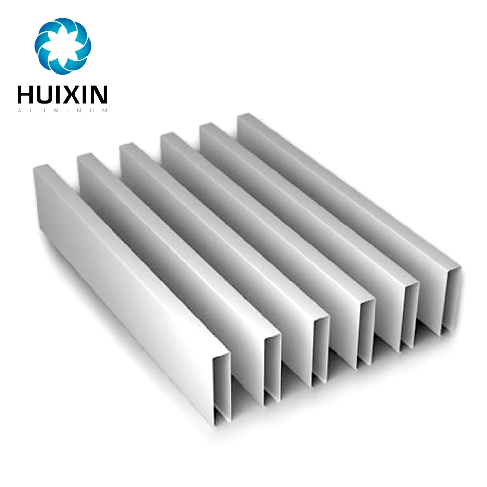 Building Interior Wall Ceiling Decorative Materials Suspended Metal Baffle Ceiling Tiles