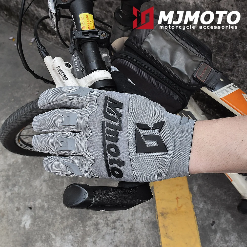 Summer Bicycle ATV MTB BMX Off Road Motorcycle Riding Gloves Mountain Bike Motorbike Gloves Non-slip Motocross Racing Gloves