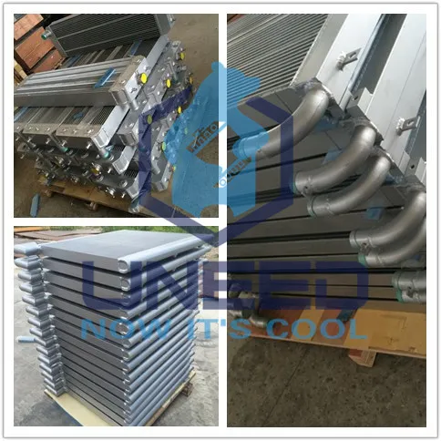 Water Radiator 4P3377 4P-3377 for CAT Backhoe Loader 416B 428B