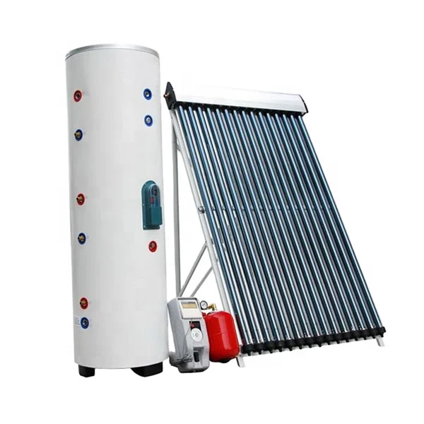 2022 new arrival split solar water heater system home use Heat Pipe Solar Water Heater with pressure solar heat collector