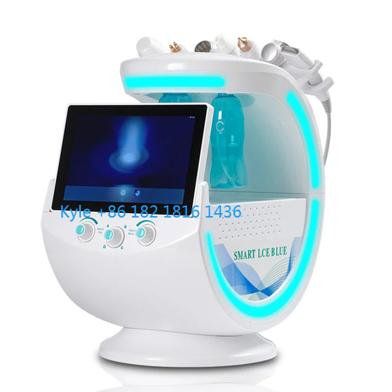 7 in 1 Microdermabrasion Oxygen Jet Aqua Facial Deep Cleaning Skin Beauty Equipment
