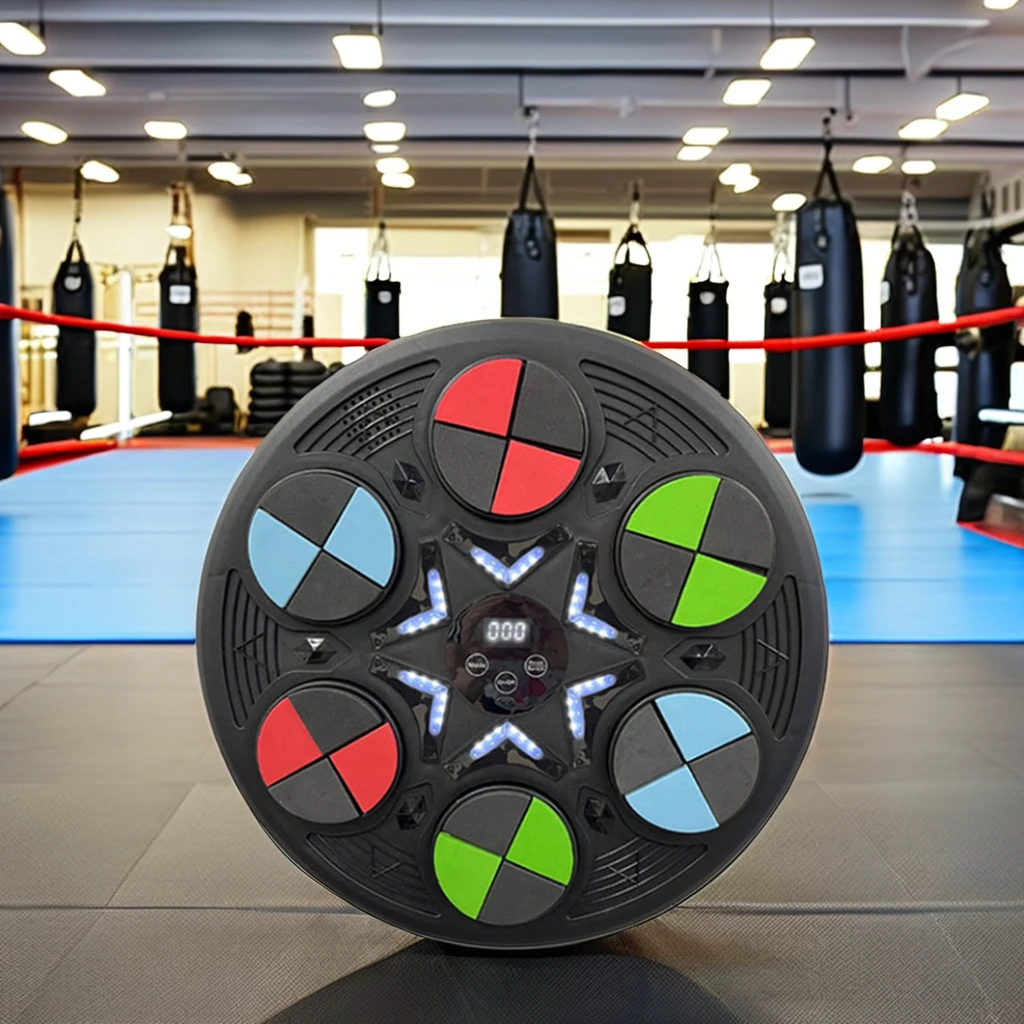 Smart Home Wall Boxing Machine PP+EVA Material for Adults and Children Music Sports Trainer with Target for Fitness