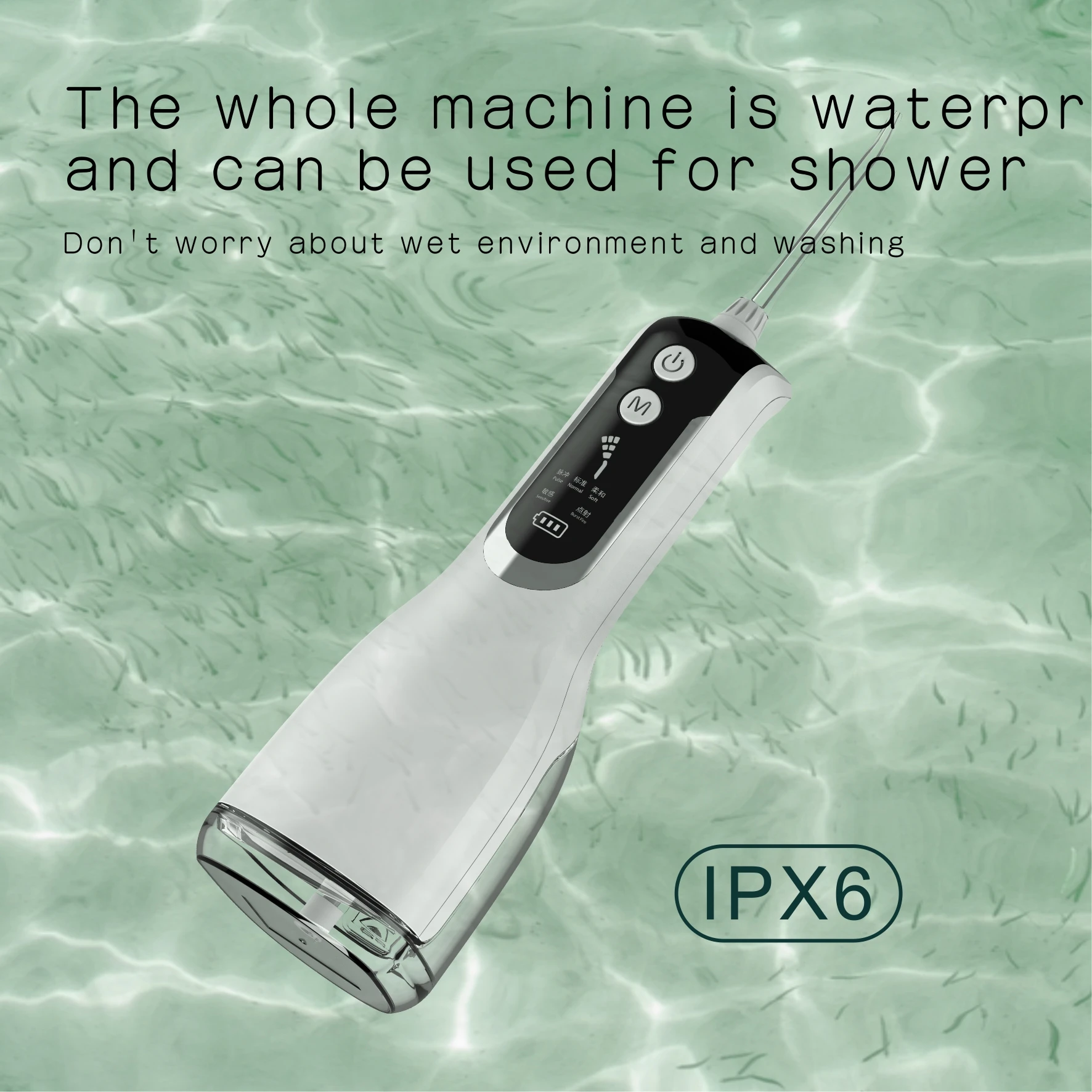 Amazon Protable travel Waterpik Cordless Water Flosser Rechargeable  Waterproof Dental Water Flosser