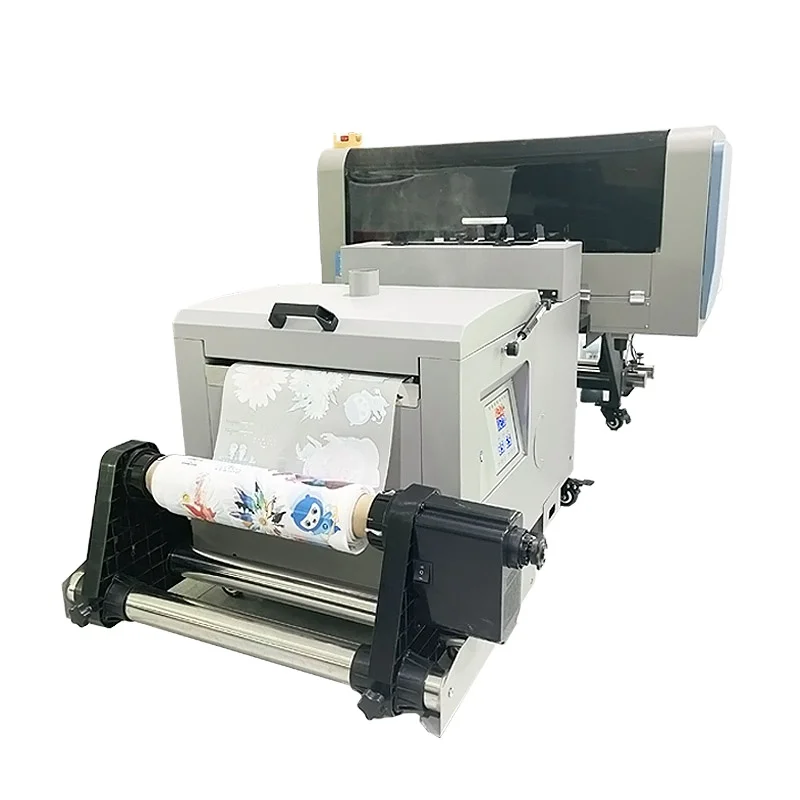 LINKO Factory Small 6 Colors A3 30cm DTF Printer A3 XP600 DTF Print and Powder Dyer Machine