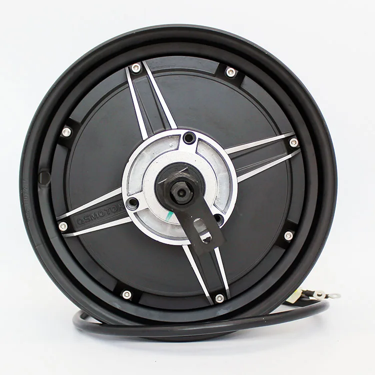 High torque 60V 72V 96V 10 inch 3000W electric hub motor for electric scooter motorcycle