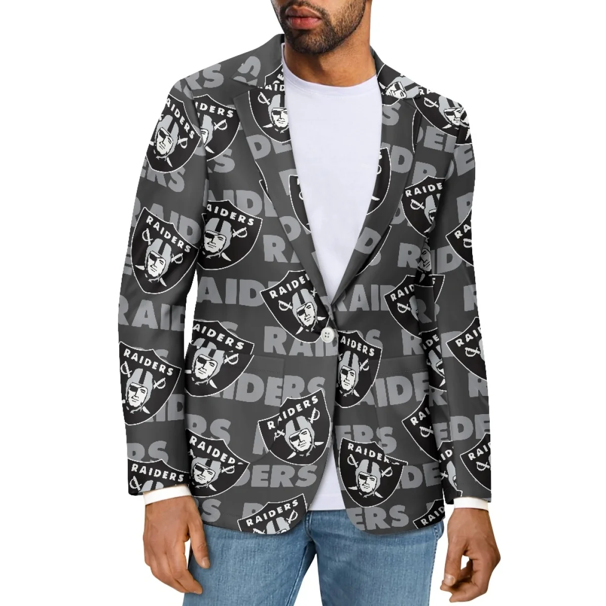 Custom Fashion Casual Spring Autumn Lattice Pocket One Piece Blazers Suit Coat Jacket Man Suit