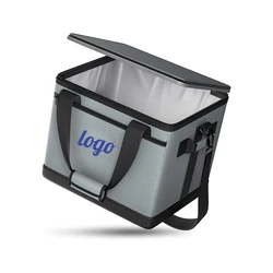 High Quality Big Food Delivery Cooler Bag Insulated Lunch Box Leakproof Cooler Bag for Camping