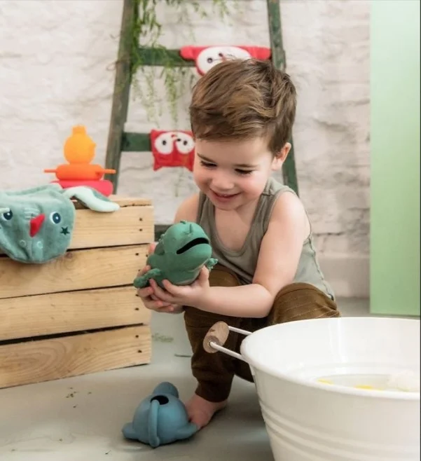 Silicone Floating Dragon Bath Toy