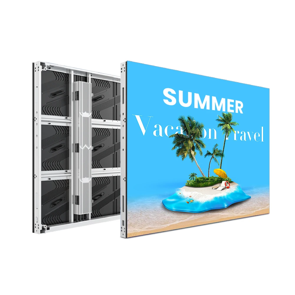 High brightness P5 P6 P8 P10 Outdoor digital LED advertising electronic billboard display LED video wall display