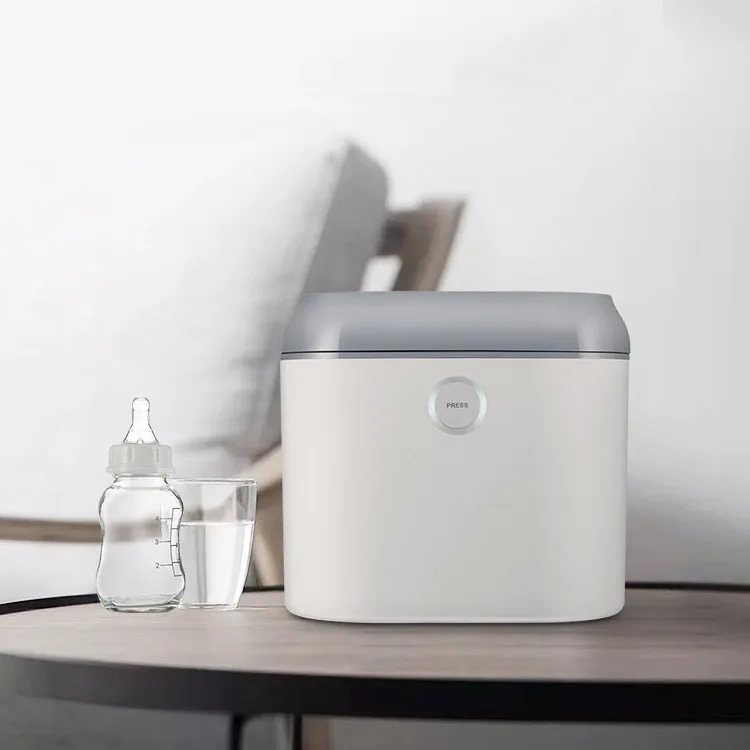 China wholesale mini cabinet bottle fashion small round design book food uv c portable first years sterilizer