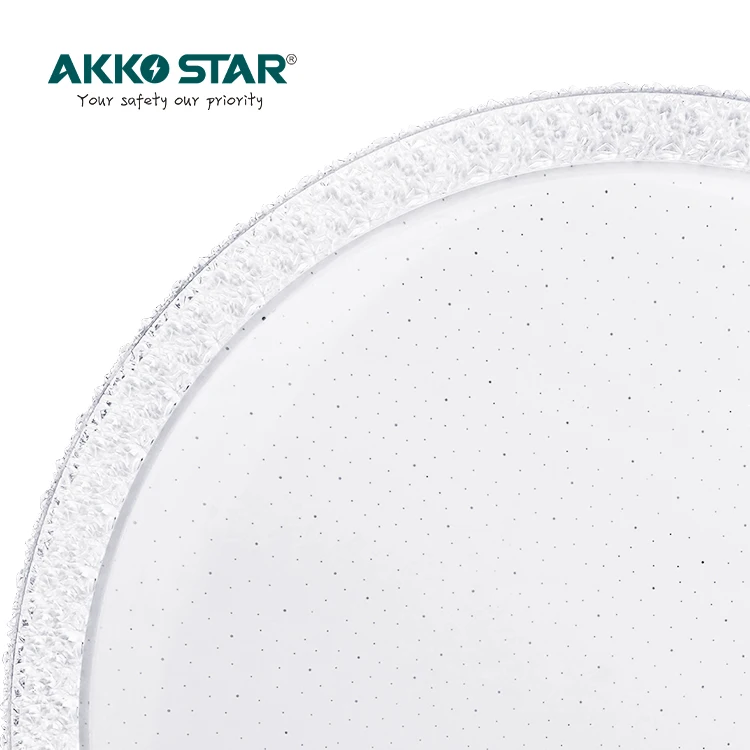 AKKO STAR High Quality Iron+PVC AC176-264V IP20 82W Warranty 3 Years Three Colour Ceiling Lamp Tricolor