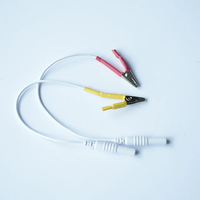 Alligator Electronic Clip Lead Wire Acuquncture Cable TENS Cable