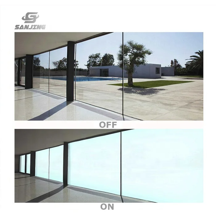 electronic pdlc smart tint glass film for window pdlc film smart glass window
