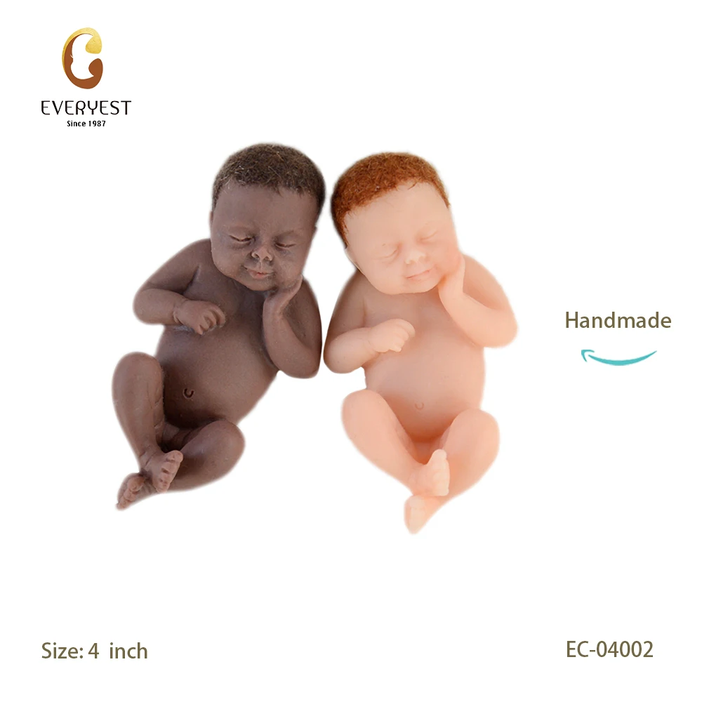 Wholesale High Quality 4 Inch Reborn Dolls Silicone Newborn Baby Doll Girl Baby Reborn Baby Dolls For Girls