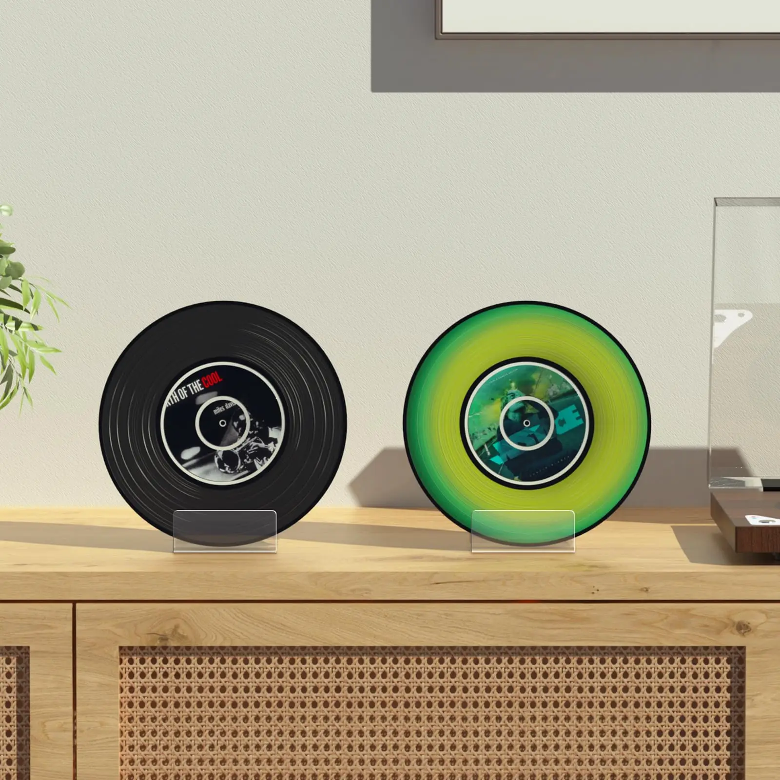 Acrylic Book Stand Clear Acrylic Mobile Phone Display Stand Holder for Album, Magazine, Postcard, Phone, Tablet