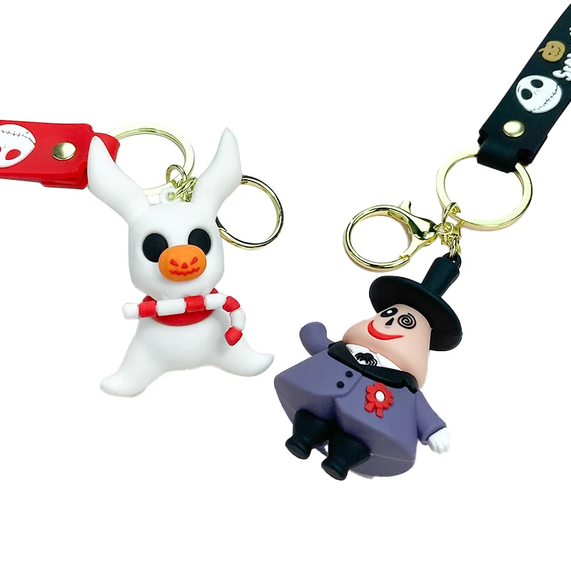 Winnel Anime Custom Plastic Promotional Rubber Key Chains Keychain for Girls with Silicone Wristlet