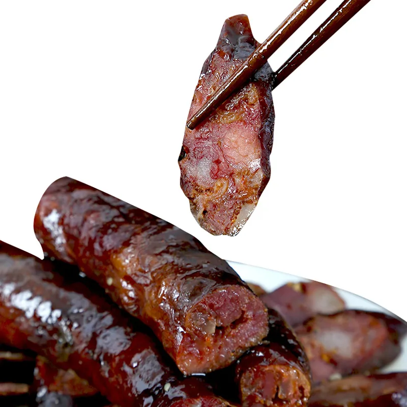 Hot selling good quality beef sausage meat snacks premium spicy beef sausage