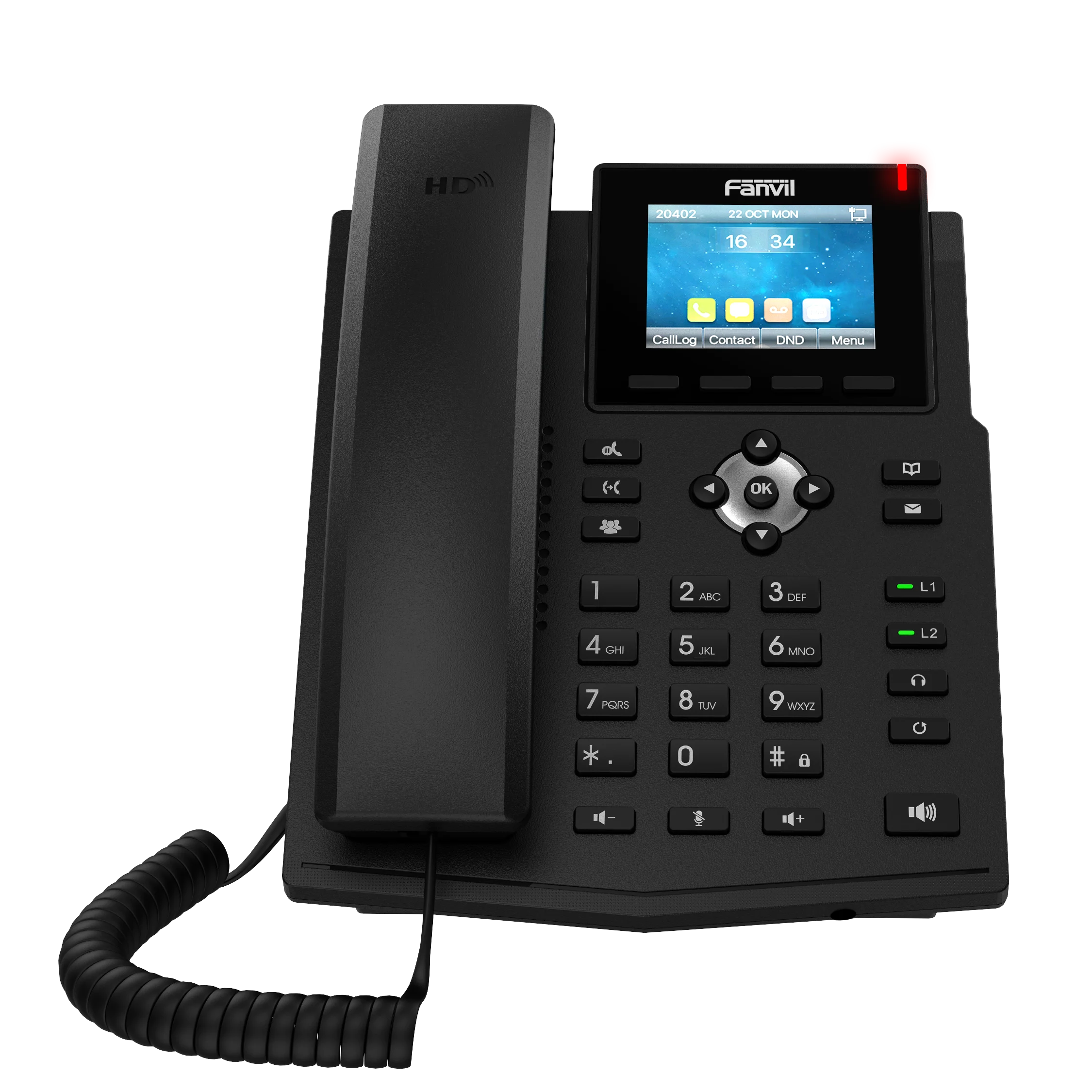 FANVIL X3S/X3SP/X3G SOHO IP Phone New Enterprise 4 Lines VoIP Phone with Color Screen Electronic Communications Equipment