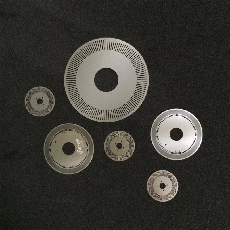 Professional source factory make metal encoder disks chemical etching