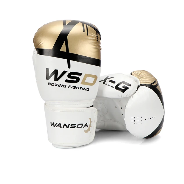 ZJFIT 4oz-12oz Boxing  Boxing PU Leather Training Winning Boxing