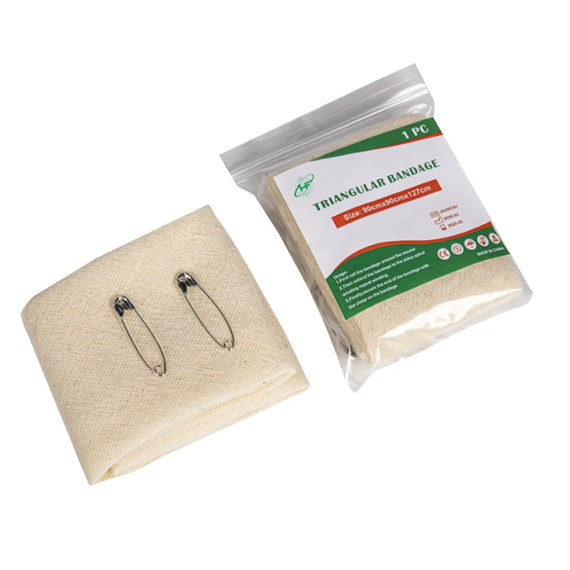 
Gauze and Non-woven Triangular Bandage first aid bandage 