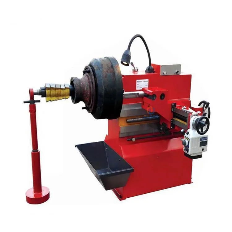 T8470 brake drum disc repair lathe machine for bus or car