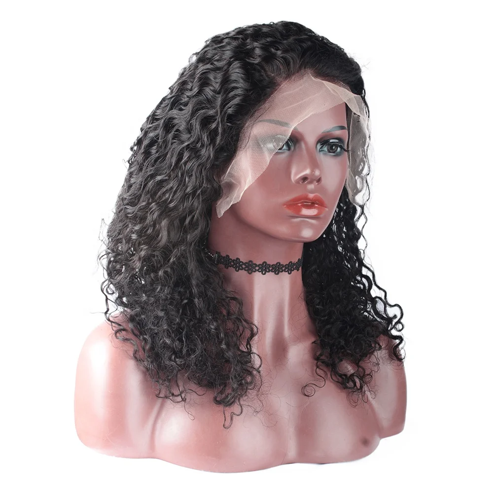 Wholesale Factory Color Wig Virgin Hair, Good Quality Wigs Curly,100 Original Brazilian Human Hair for Black Women