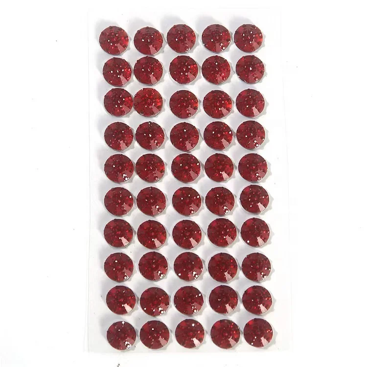 Rhinestone Stickers AB Crystal Adhesive Wholesale Acrylic Sticker For Kids DIY