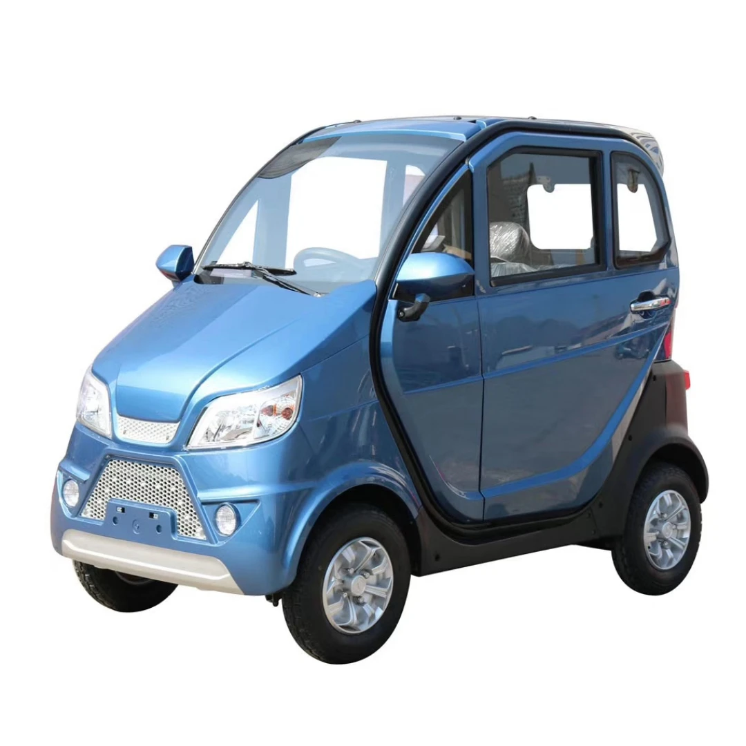 Gaea E6 Mini Cabin Car Fully Enclosed Mobility Scooter with 2 Seat for Elderly Adults