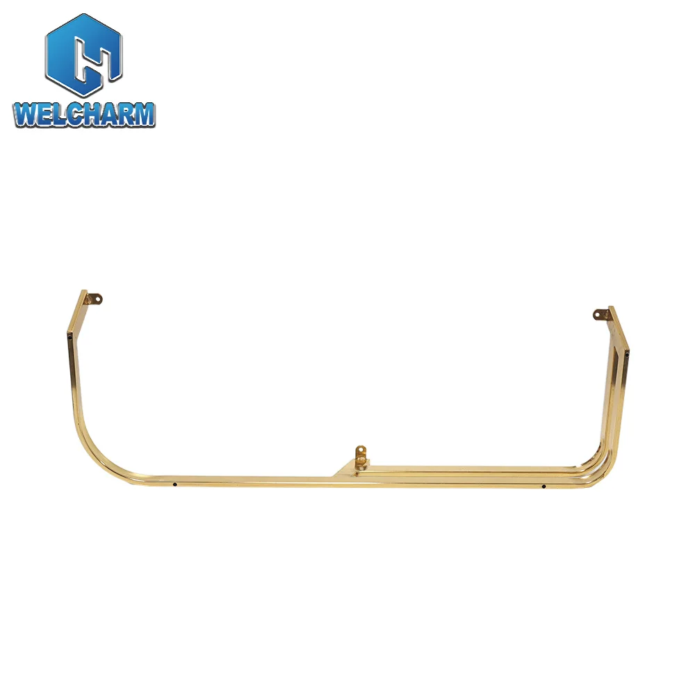 Simple Design Metal Frame Gold Color Sofa Base Gold Metal Furniture Hardware Iron Steel Sofa Frame