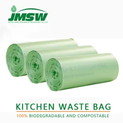 GREEN PLA scent kitchen tidy trash waste plastic garbage bag