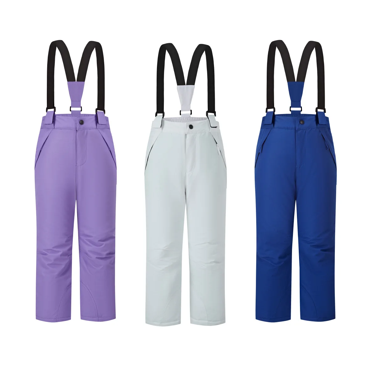 Kids Ski Pants Winter Outdoor Waterproof Warm Ski Trousers Boys And Girls Jumpsuit Overalls Tracksuits Kids Snow Pants