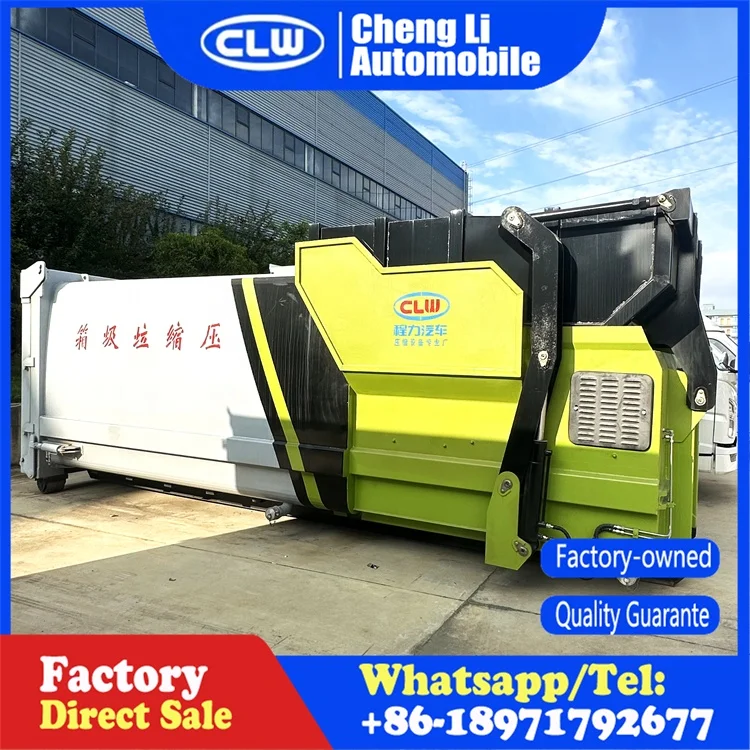 Factory Cheap Wholesale High Efficiency Mobile Compact Dump Station Garbage Compactor Garbage Collection Station
