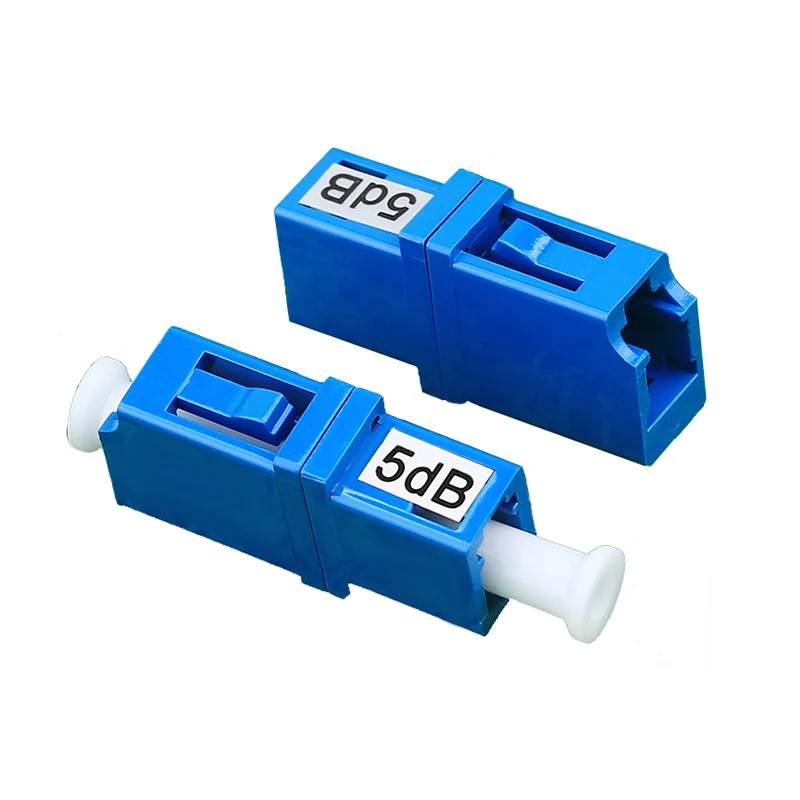 Быстрая доставка, Simplex волоконно-оптический аттенюатор, адаптер LC папа-LC мама 5 дБ