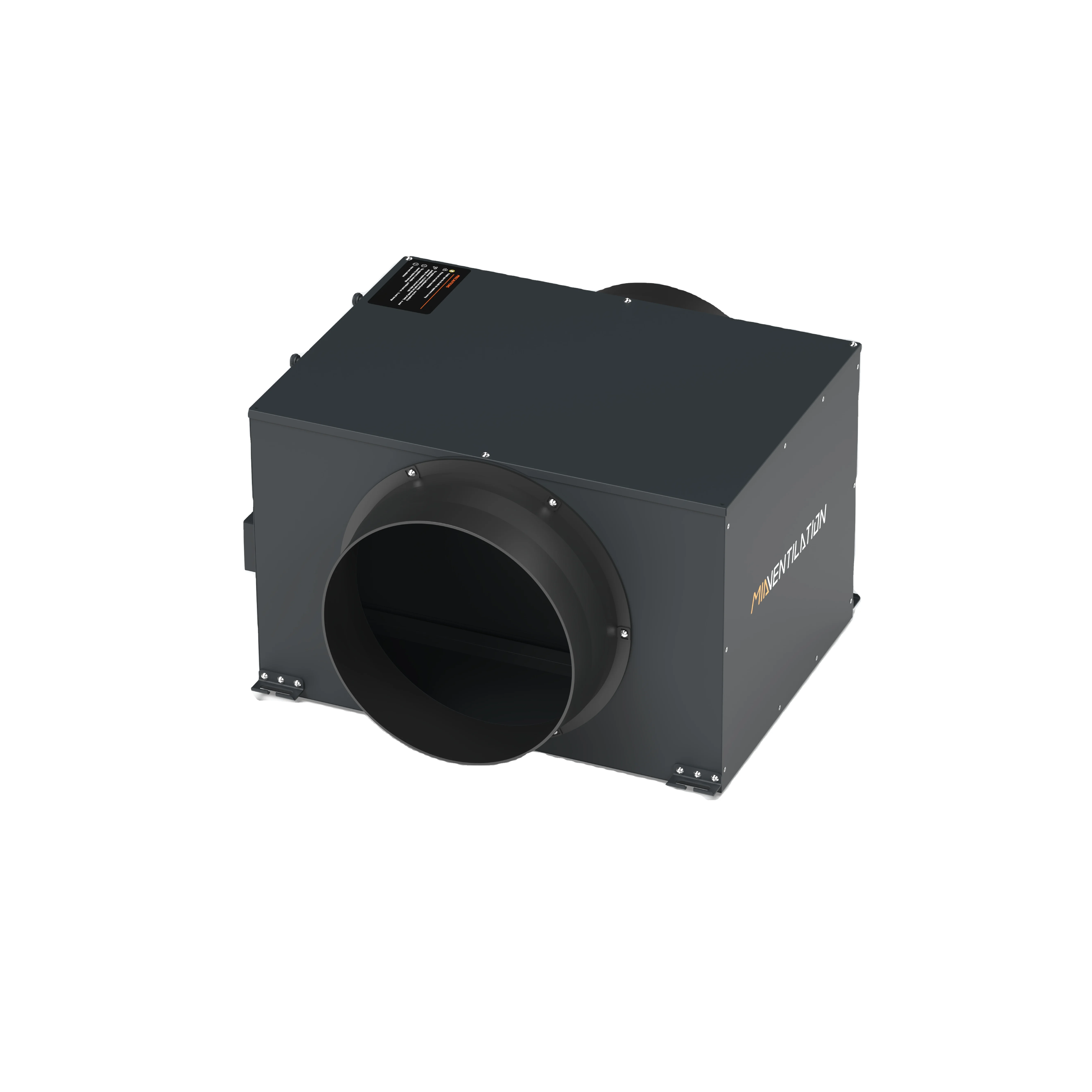 150mm Duct Carbon HEPA H13 electrostatic Air Purify Box Connecting 100/150/200/250/300 mm Ventilation filter box MIA-CY