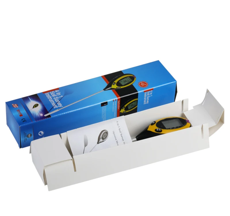 4 in 1 Digital Soil tester pH Moisture Temperature and Light Meter for flowerpot soil garden plantation Soil analyzer