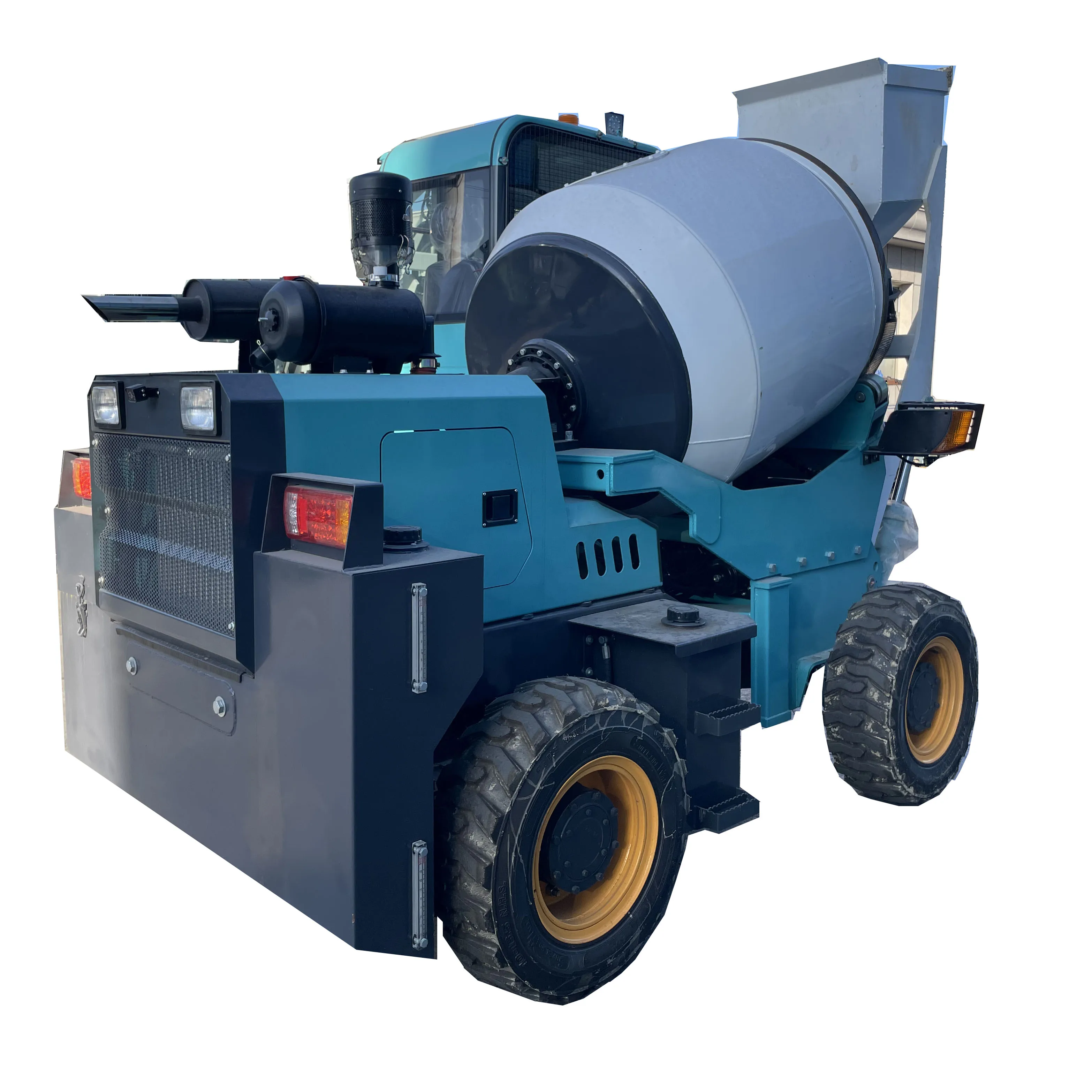 800L compact concrete mixer self loading concrete mixer truck with the best price