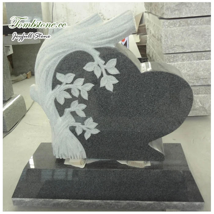 
Gravestone Designs, tree style granite monument 