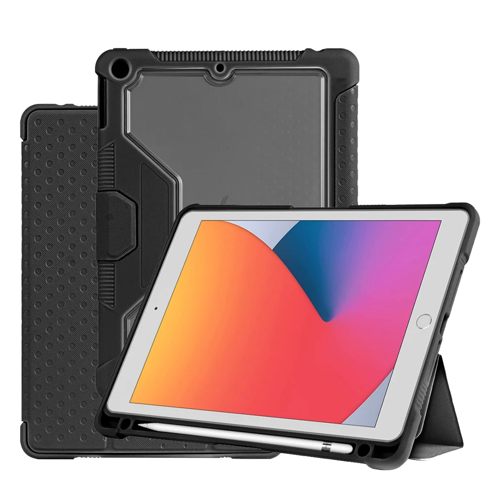Оптовая продажа 11-дюймовый базовый чехол для планшета iPad защитный жесткого ПК и ТПУ Мягкая Рамка