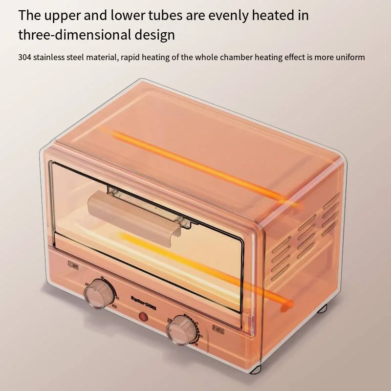 2024 Small portable 12L MINI Multifunction Electric Oven Home appliance Oven Baking Toaster Electric Oven