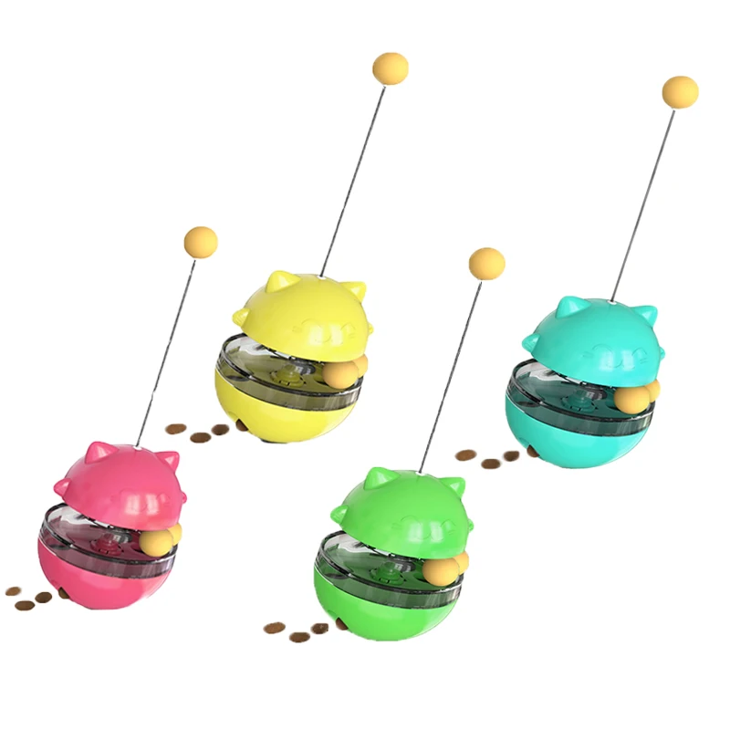 Pet Dispensing Leaking Food Toy Feeder Interactive Toys Creative Cat Toy