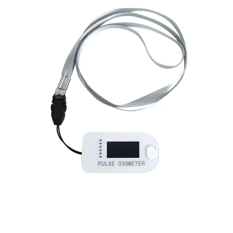 fingertip pulse oximeter blood oxygen saturation monitor