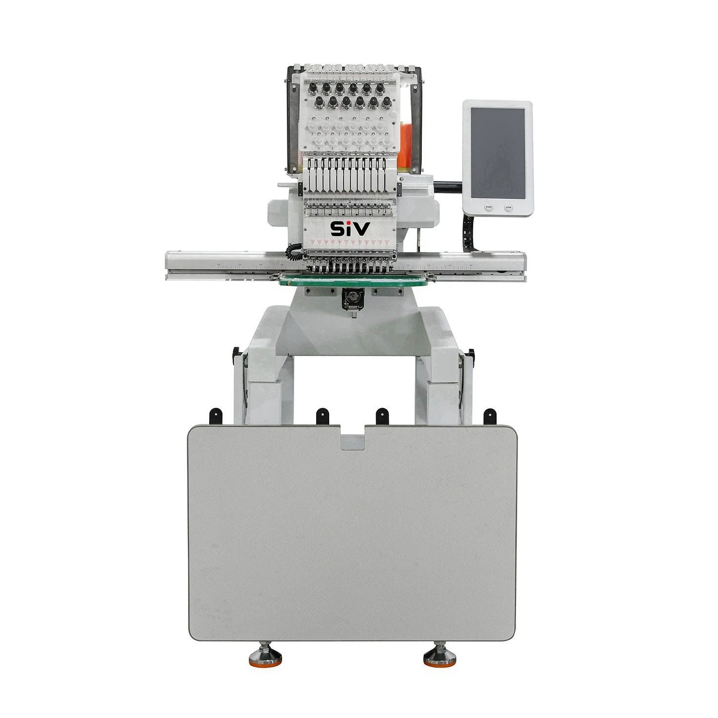 1 Head Computer Flat Embroidery Machine Commercial Embroidery Sewing Machine High Speed Embroidery Machine