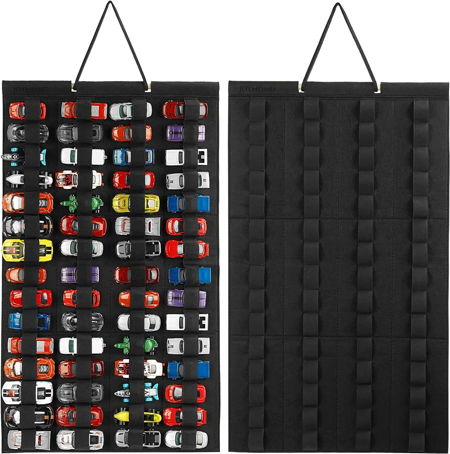 2024 NEW Felt Display Case for Hot Wheels Hold Up 60 Toy Cars