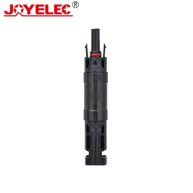 JOYELEC Diode Photovoltaic Connector Embedded Fuse Waterproof Solar Cell Plate Cable Plug
