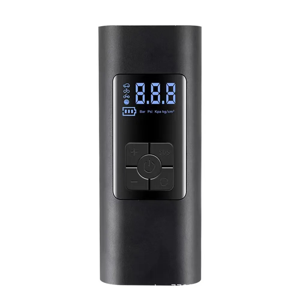 USB-зарядка беспроводной цифровой автомобильный воздушный компрессор мини портативный насос для автомобиля